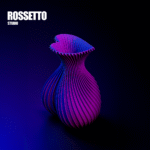 Vaso de coração Roxo