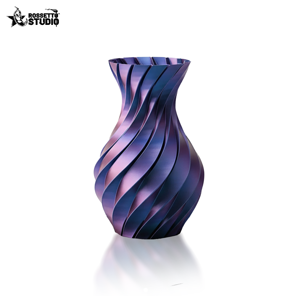 Vaso Decorativo Degradê Roxo/Azul Design Moderno e Exclusivo