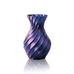 Vaso Decorativo Degradê Roxo/Azul Design Moderno e Exclusivo