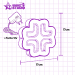 Luminária Raiva Anime 17cm • Luz LED Decorativa • Estilo Emoticon Japonês