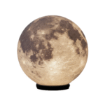 Luminária Lua Realista “Aurora Lunar” – 3D Moon Lamp | Rossetto Studio
