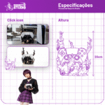 Suporte para Controle “Inferno das Sombras” – Edição Gamer Dark Flames | Rossetto Studio