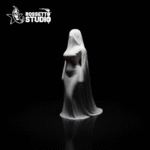 Estátua Fantasma Decorativo 15cm – Escultura halloween