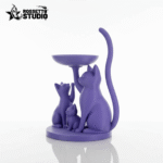 Porta-Chaves e Porta-Joias Gatos Decorativos – Organizador em Impressão 3D