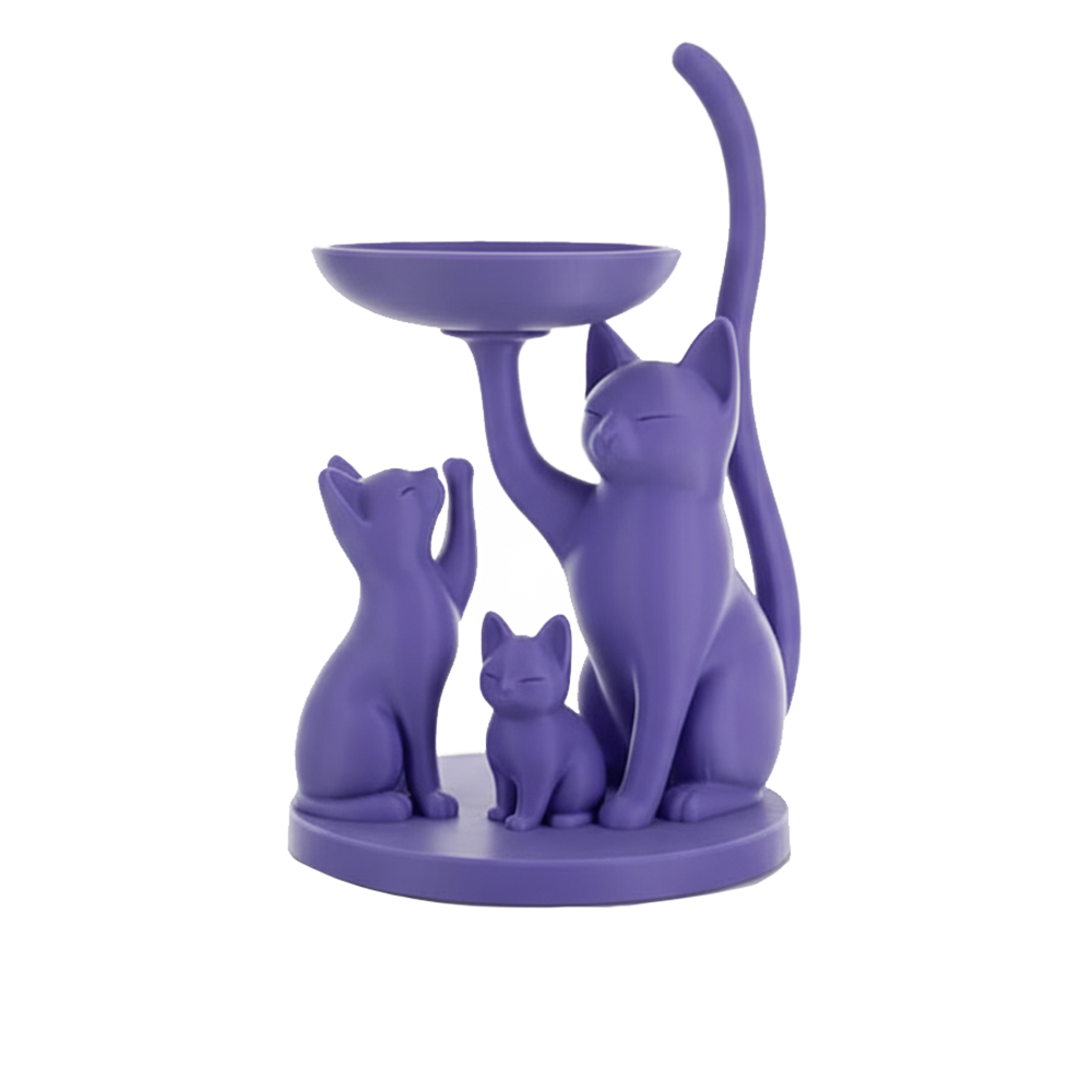 Porta-Chaves e Porta-Joias Gatos Decorativos – Organizador em Impressão 3D