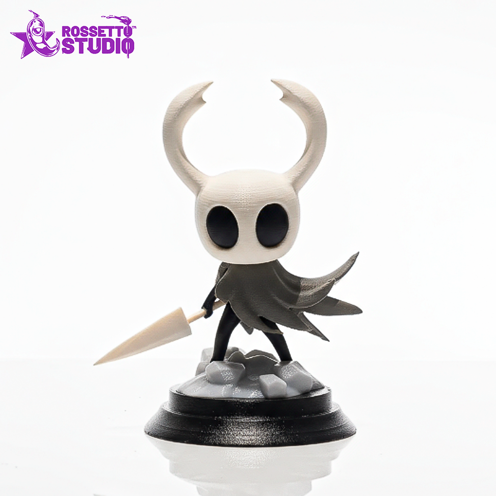Cavaleiro 3D 10cm • Estátua Knight Hollow Knight • Decoração Gamer e Colecionável Premium Knight