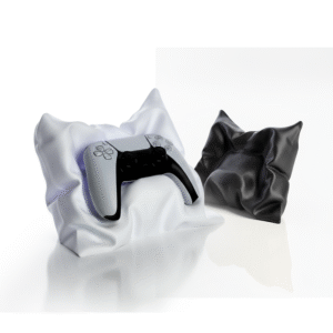 Suporte de Controle em Formato de Almofada • Design Premium 3D • Base Decorativa Gamer – 15x27cm | Rossetto Studio – segunda imagem