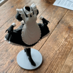 Figure Maid Invisível 20cm • Colecionável Exclusivo • Impressão 3D Premium • Acabamento Perfeito