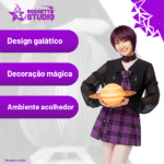 Luminária Saturno 3D • Planeta Decorativo com Luz LED Quente • Design Realista de 15x22cm – Luz Suave e Moderna