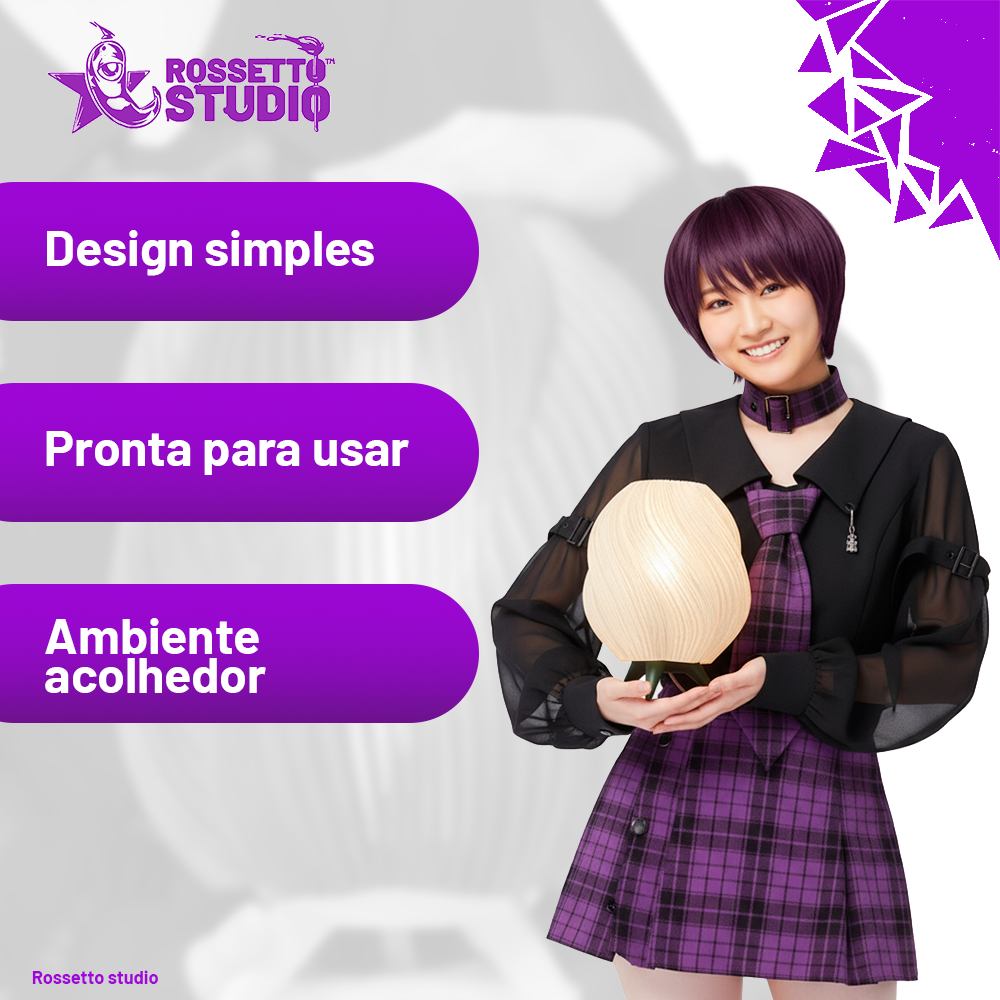 Luminária Moderna Branca 3D • Luz Suave Aconchegante • Design Elegante em Espiral com Lâmpada Inclusa – 30cm