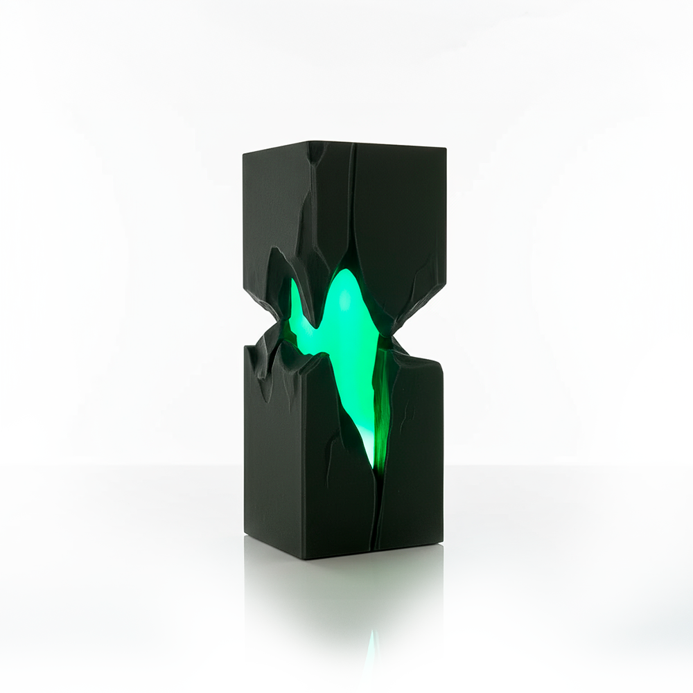 Luminária Decorativa com Fenda Iluminada – Design Moderno 12V