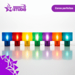 Luminária Aurora Verde – Luz Suave Decorativa Design Moderno 22cm Rossetto Studio