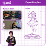 Figure Maid Elegante ( Maiden’s DUTY ) 20cm • Estátua de Empregada Estilo Anime • Colecionável Premium | Rossetto Studio