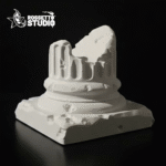 Suporte para Controle Xbox e PS5 – Base Decorativa em Coluna Clássica olimpo