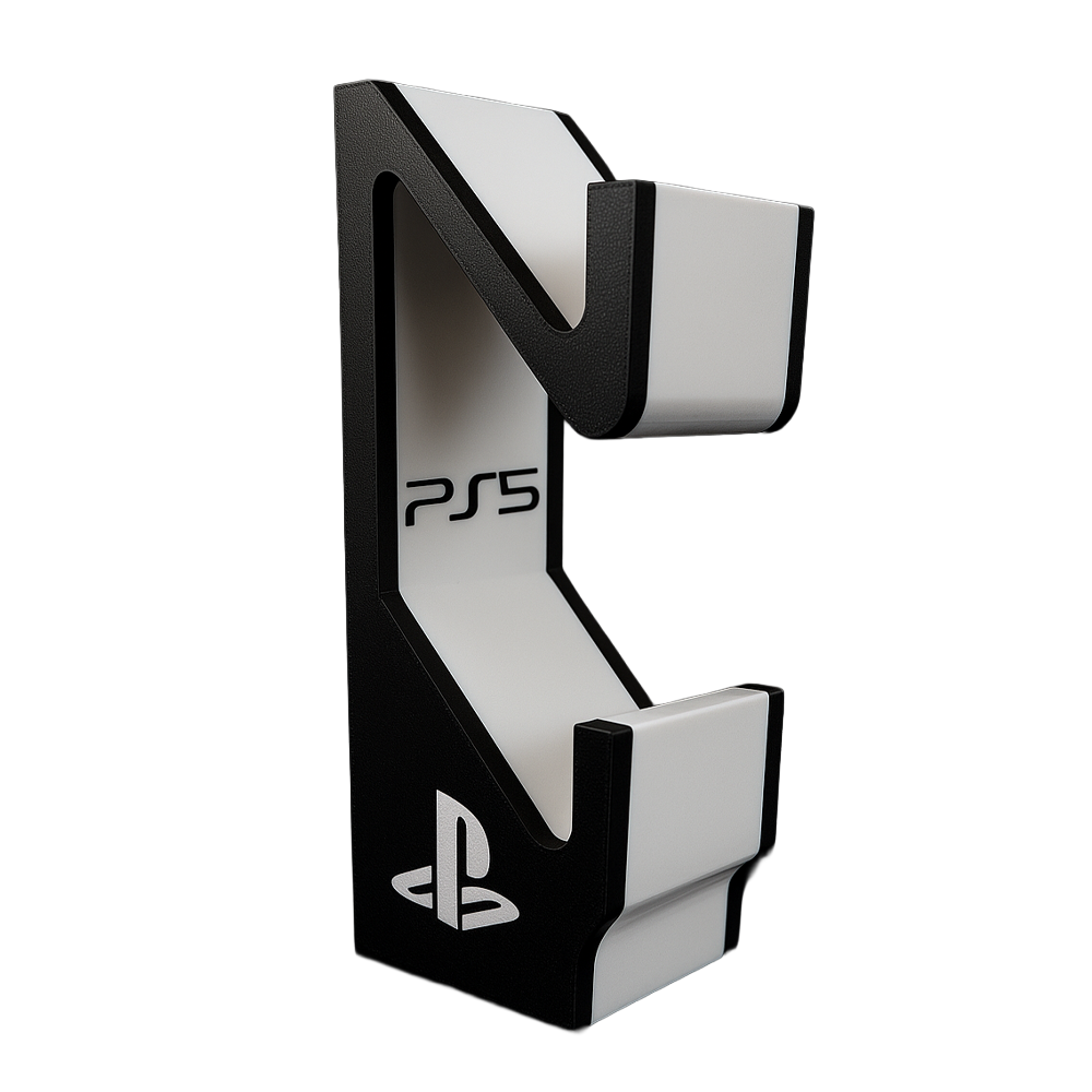 Suporte Duplo para Controles PS5 – Design Moderno Gamer