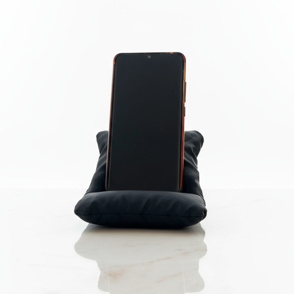 Suporte de Celular em Formato de Almofada Apoio Ergonômico