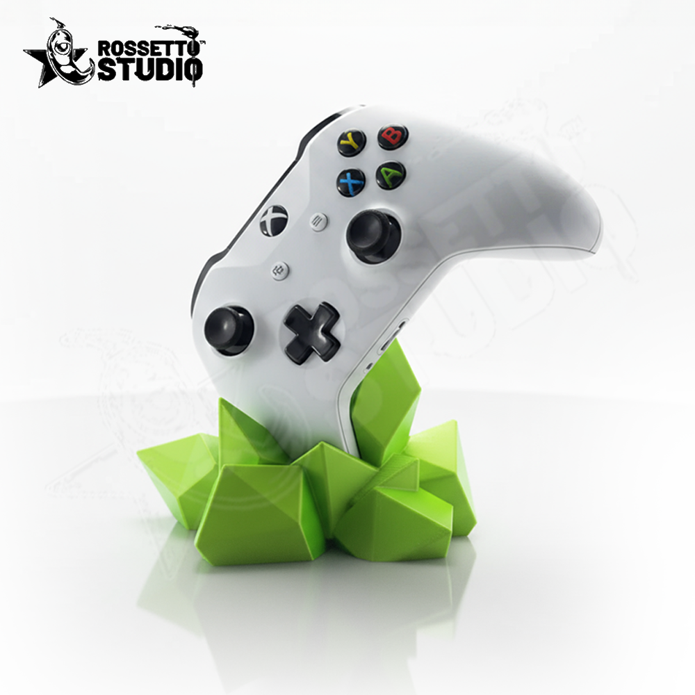 Suporte para Controle Xbox – Base Gamer Cristal Verde neon