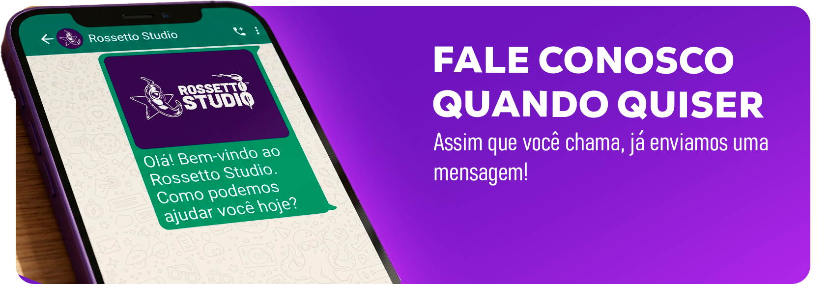 Fale Conosco - Rossetto Studio