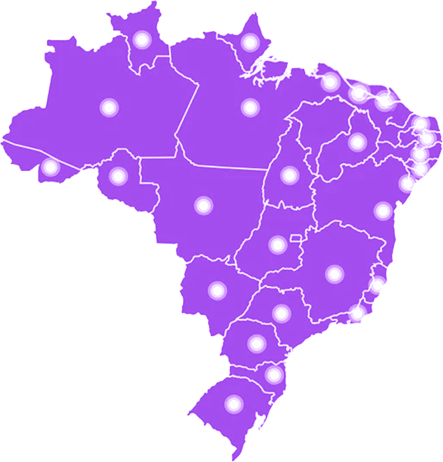 Enviamos para todo o Brasil