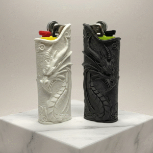 Porta-Isqueiro Dragon (Capa Decorativa) - Isqueiro BIC